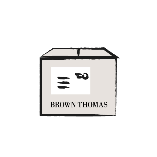 Illustration of Brown Thomas storefront