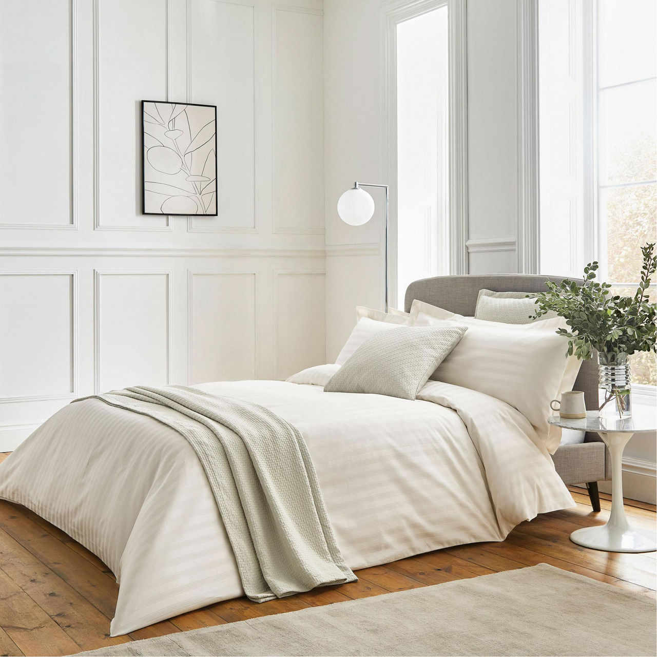 Adan Coordinated Bedding White