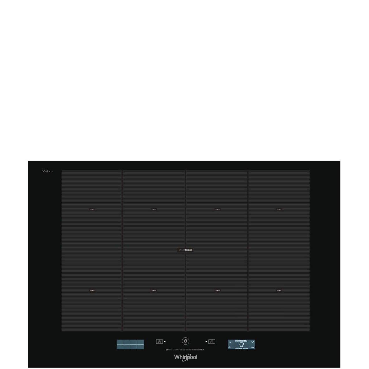 77cm SmartCook Induction Hob with SmartSense Black