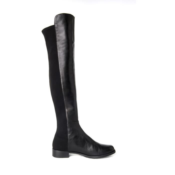 50-50 Suede Leather Over-The-Knee Boots
