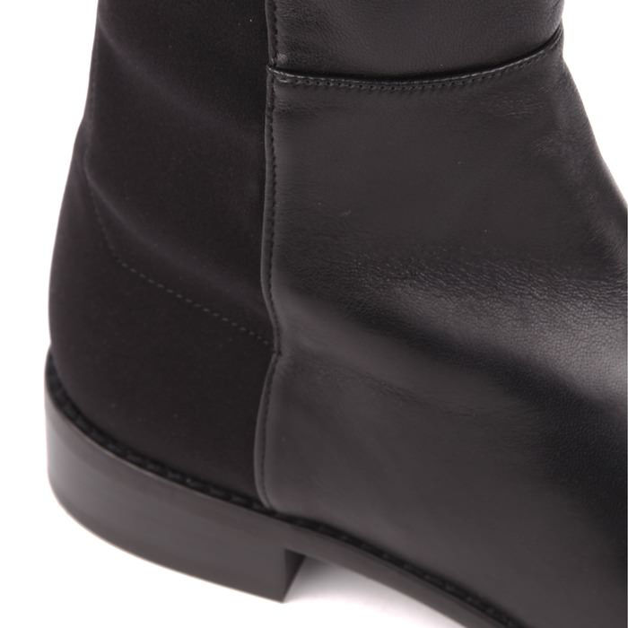 50-50 Suede Leather Over-The-Knee Boots