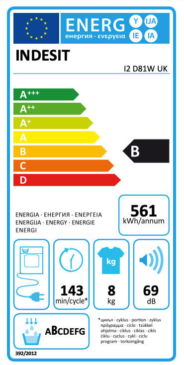 8Kg Condenser Tumble Dryer