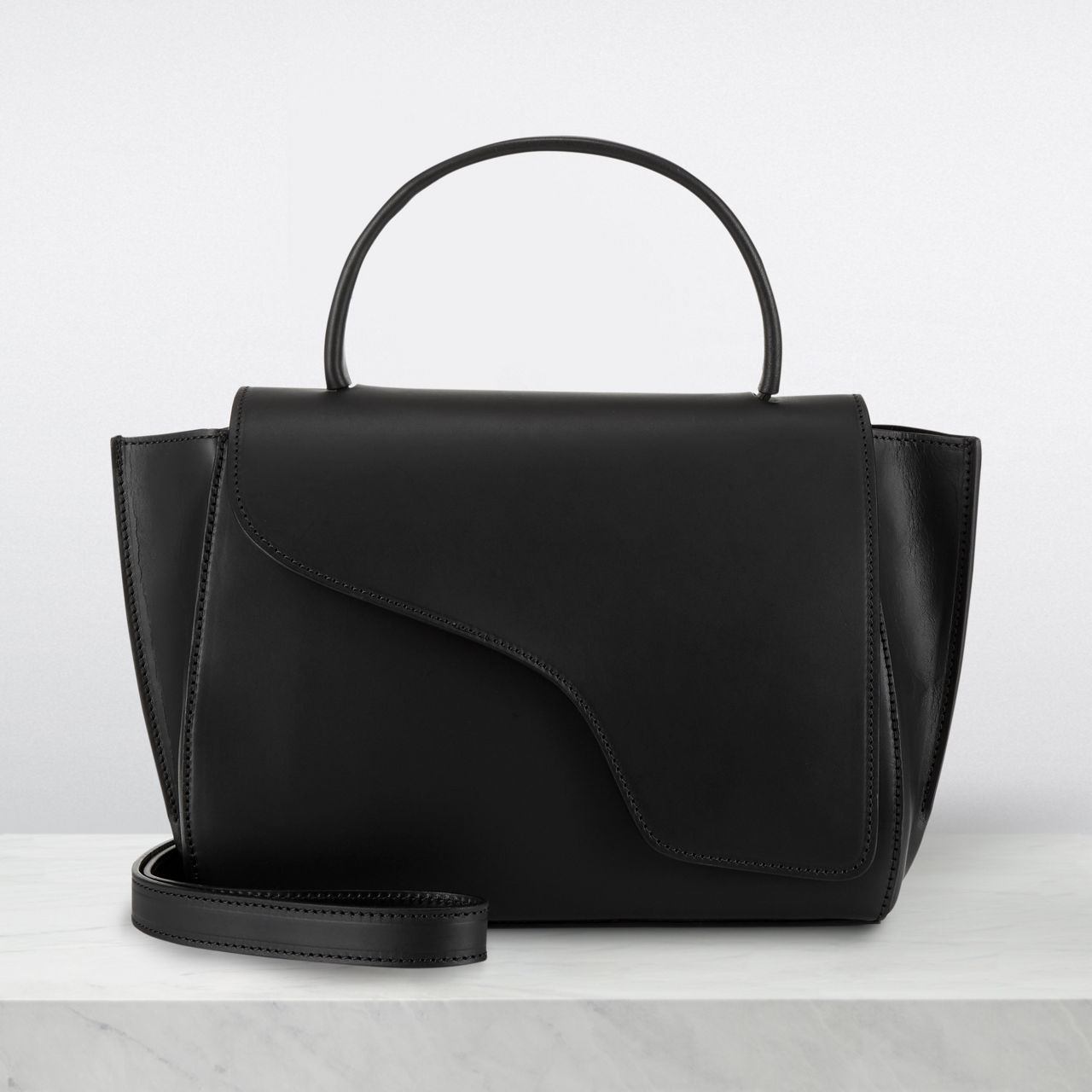 Arezzo Leather Top Handle Crossbody Bag preview