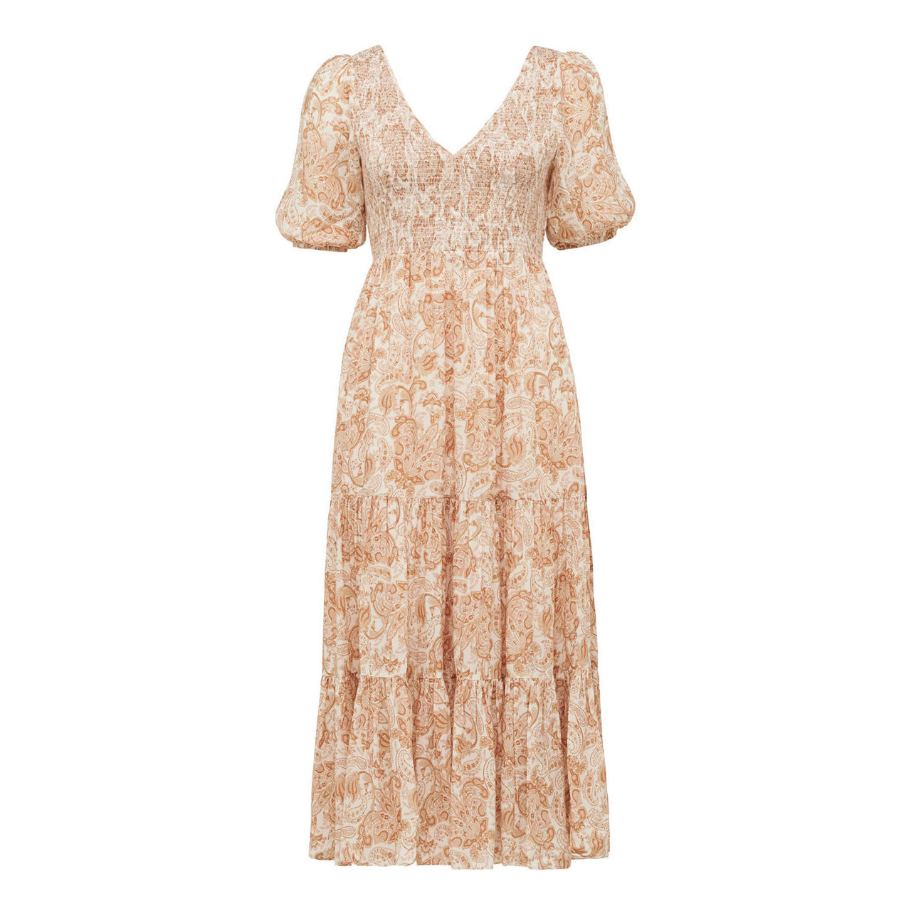 amy tiered midi dress MINKPINK Amy Tiered Midi Dress