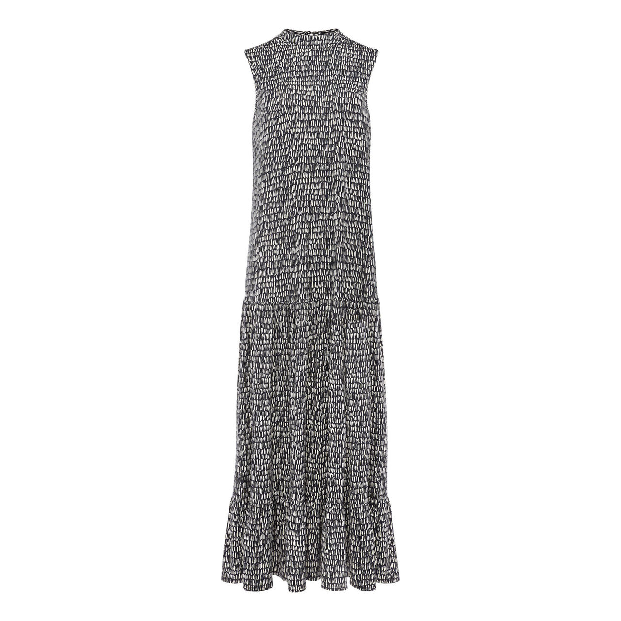 Adelia Abstract Print Maxi Dress