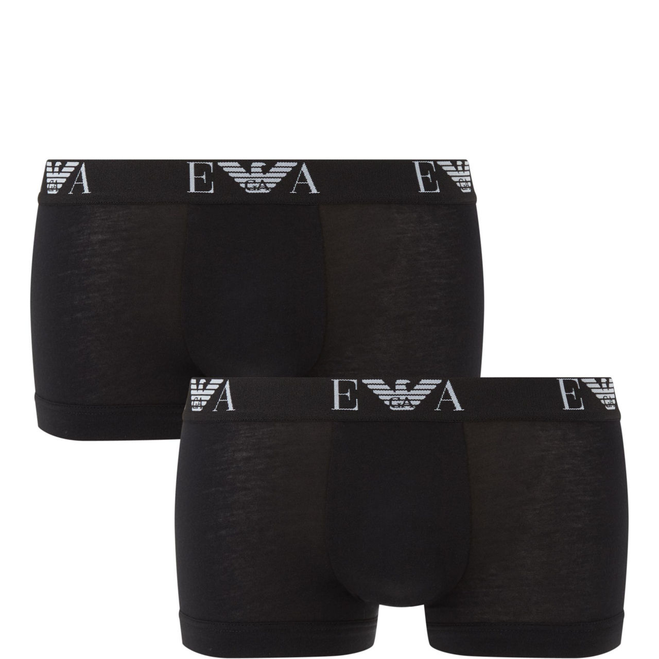 Two-Pack Logo Waistband Boxer