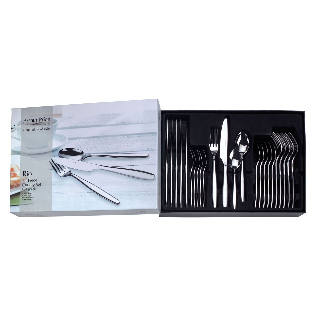 Rio 24-Piece Cutlery Set Rio 24-Piece Cutlery Set