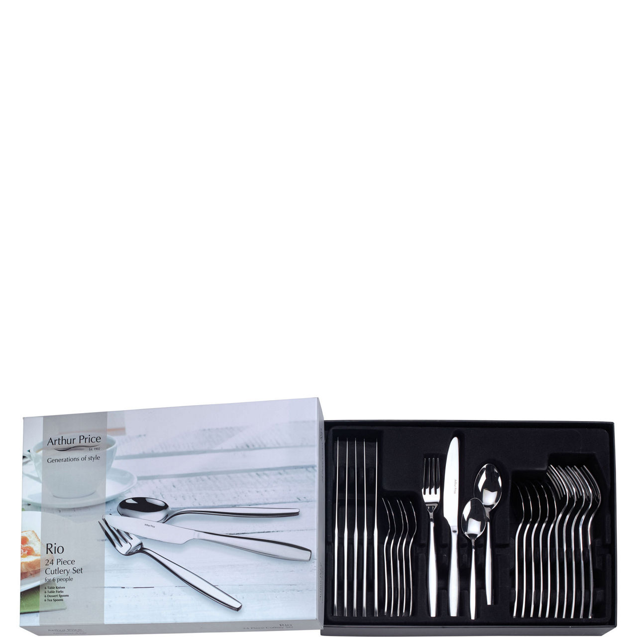 Rio 24-Piece Cutlery Set