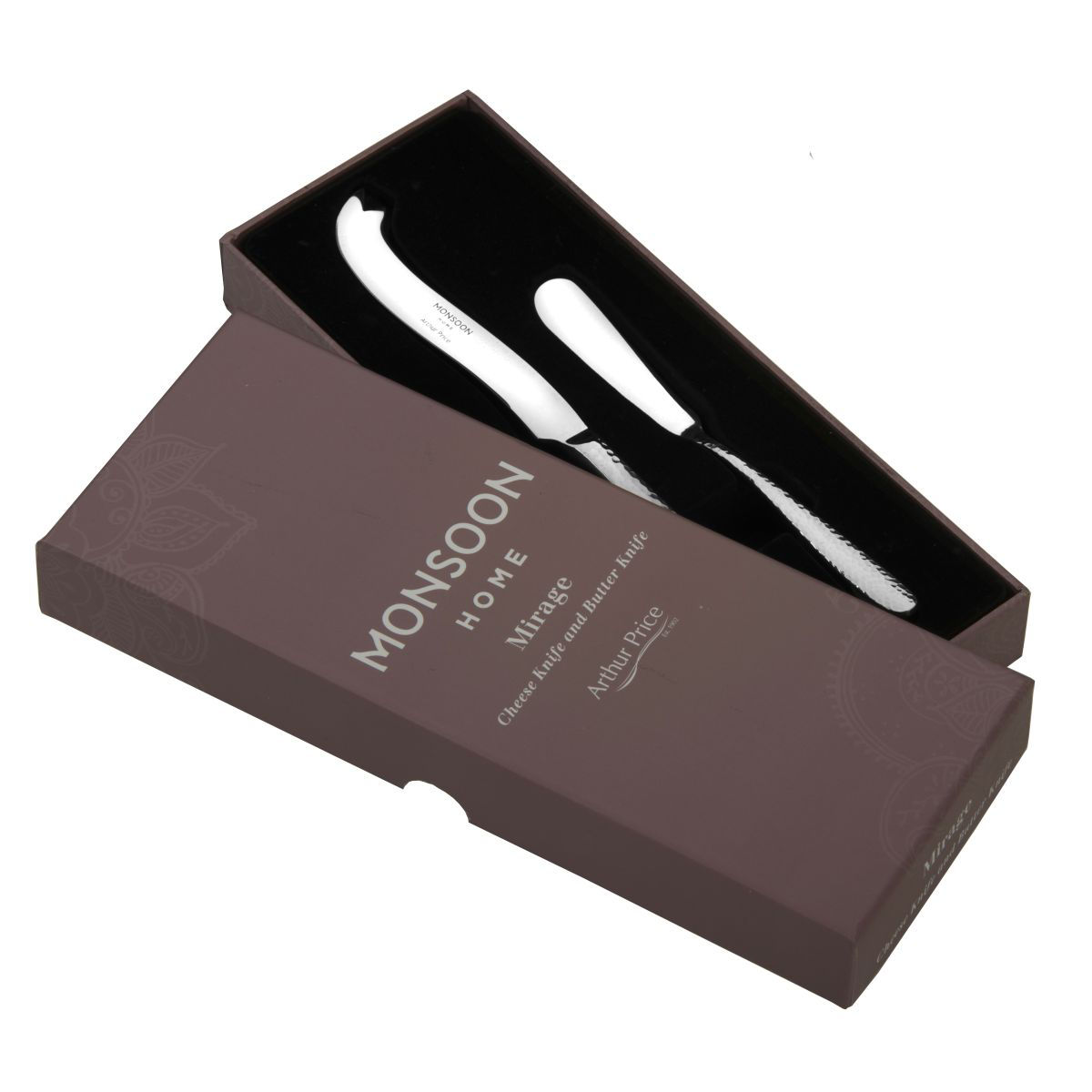Monsoon Mirage Cheese & Butter Knife Set Monsoon Mirage Cheese & Butter Knife Set