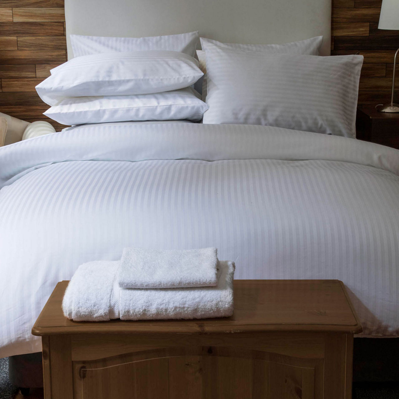 Hotel Suite Duvet Cover Set White