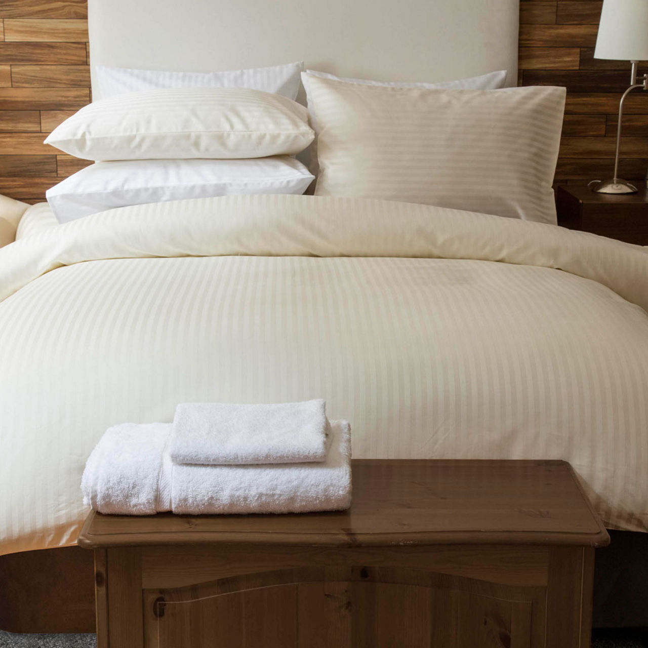 Hotel Suite Duvet Cover Set Ivory