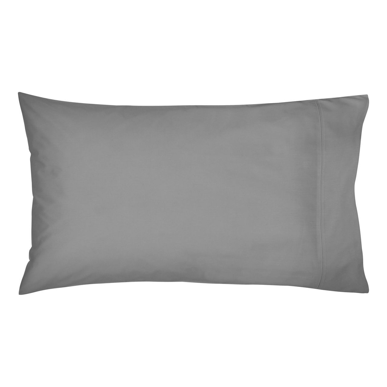 300 Thread Count Egyptian Cotton Fitted Standard Pillowcase Charcoal 300 Thread Count Egyptian Cotton Fitted Standard Pillowcase Charcoal