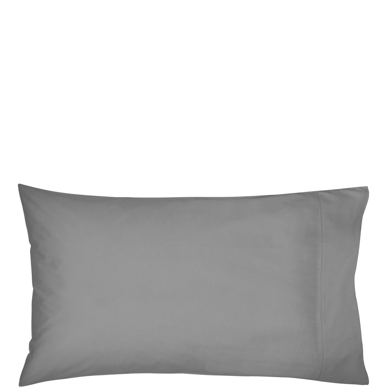 300 Thread Count Egyptian Cotton Fitted Standard Pillowcase Charcoal