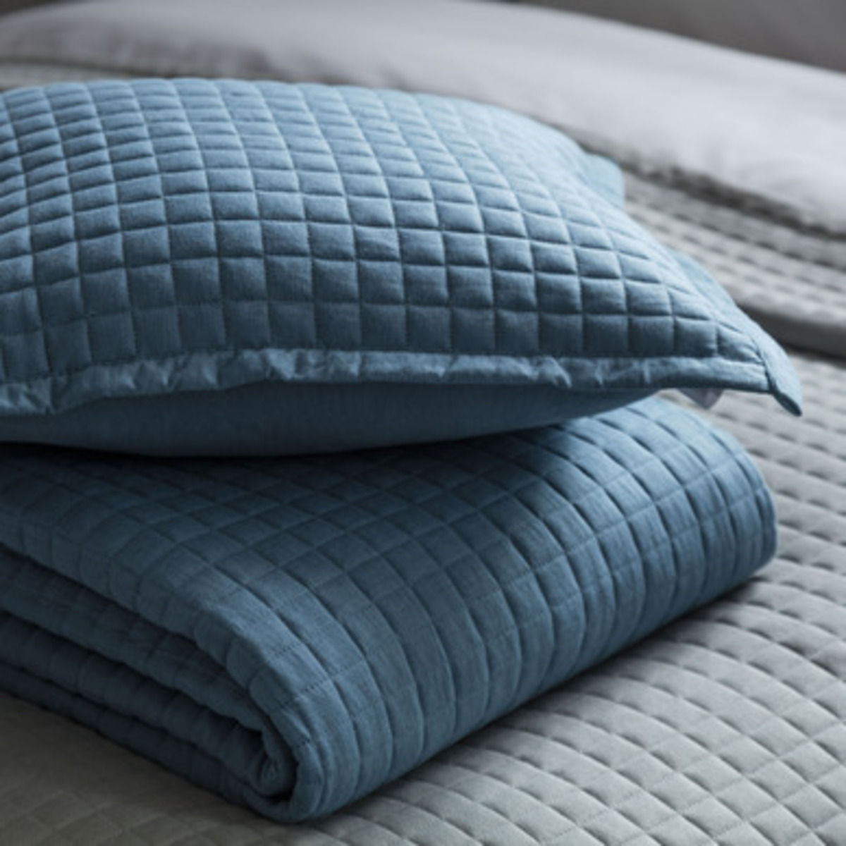 Crompton Cushion Cobalt 45 x 45cm Crompton Cushion Cobalt 45 x 45cm