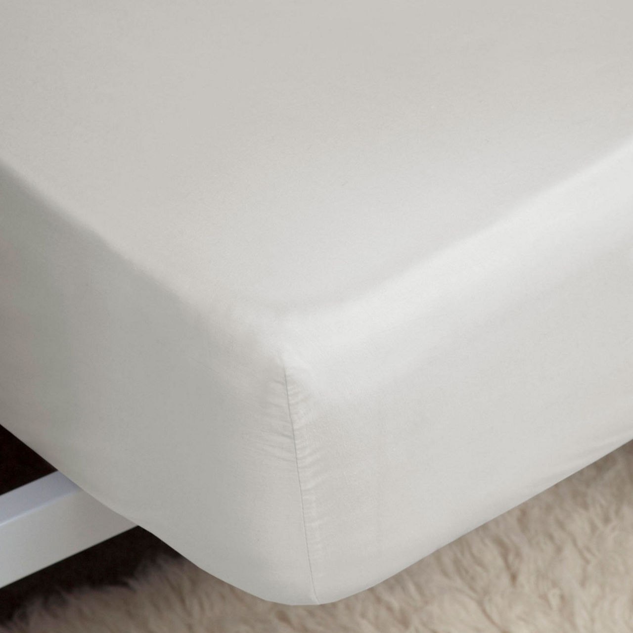 Premium 500 Thread Count Fitted Sheet Ivory preview