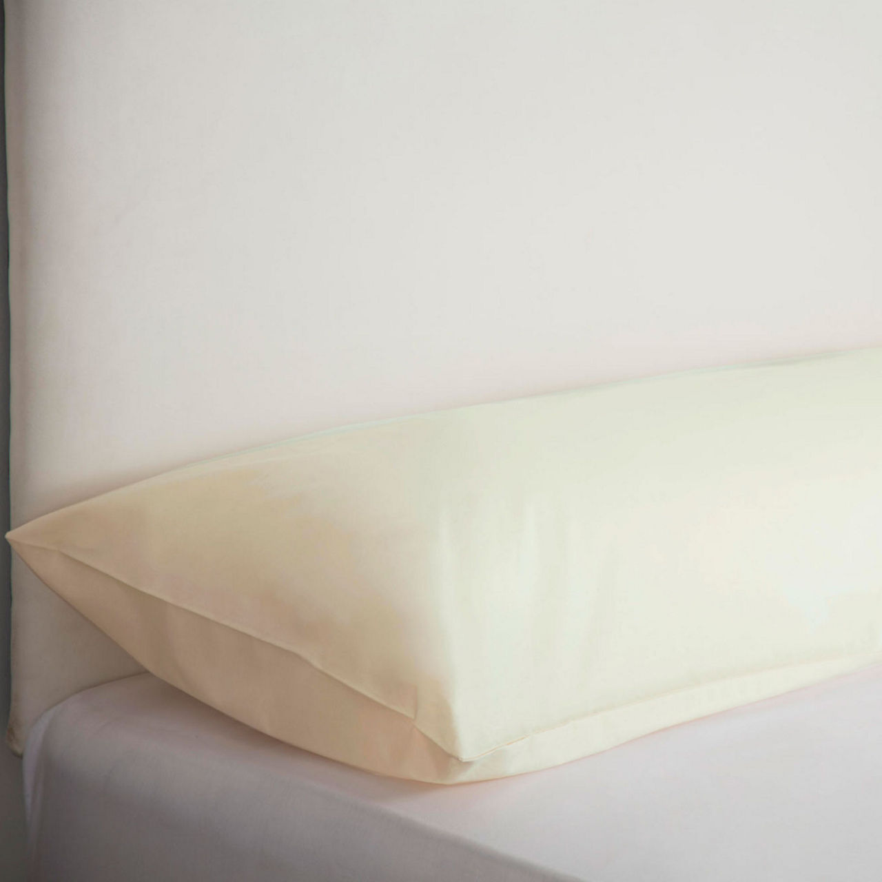 Bolster Pillowcase Ivory