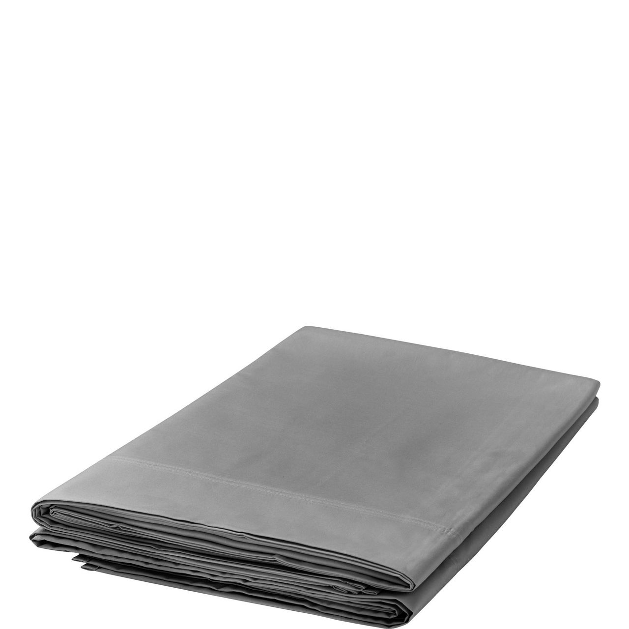 300 Thread Count Egyptian Cotton Flat Sheet Charcoal