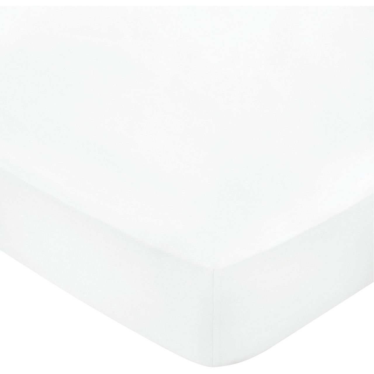 300 Thread Count Egyptian Cotton Fitted Sheet White