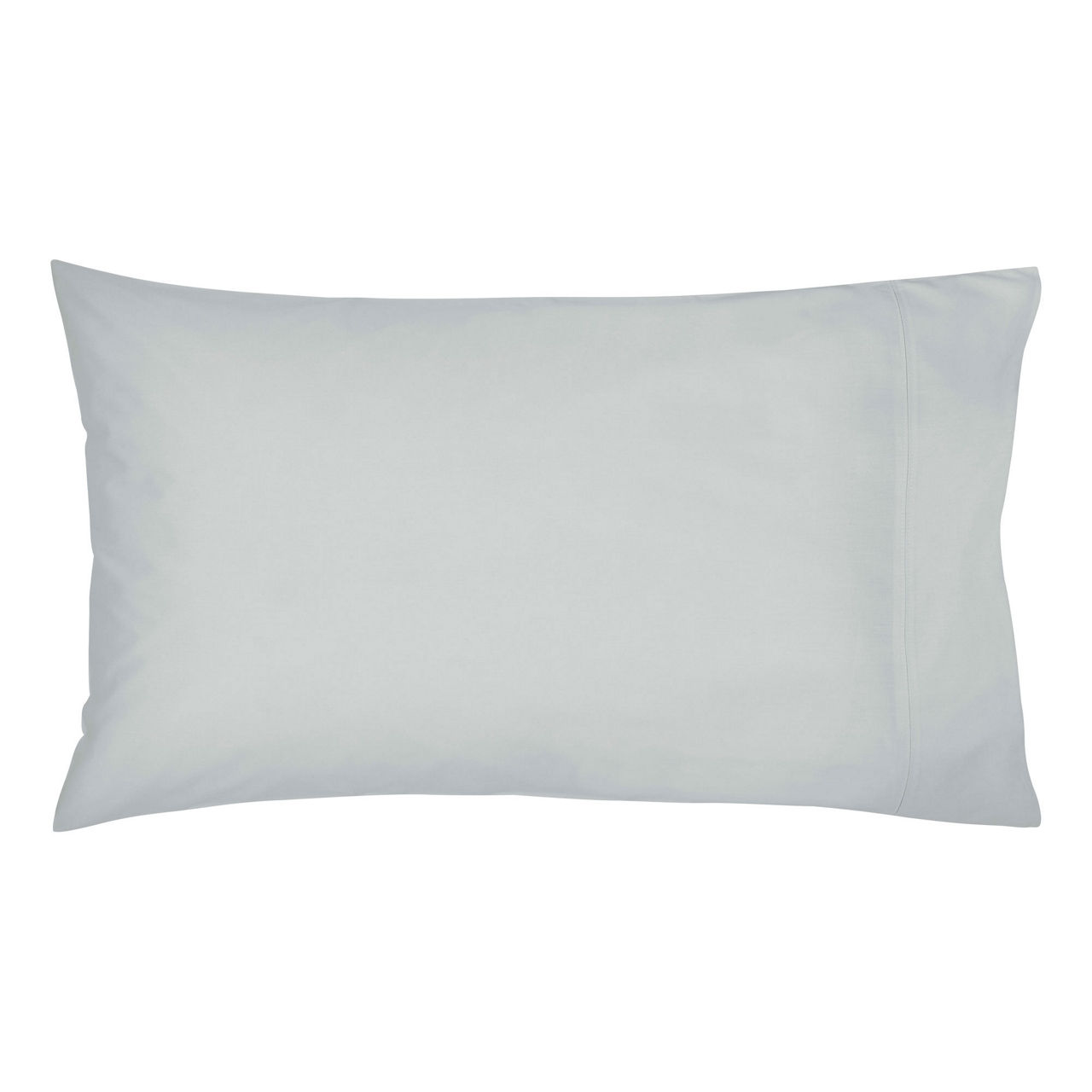 300 Thread Count Egyptian Cotton Fitted Standard Pillowcase Silver 300 Thread Count Egyptian Cotton Fitted Standard Pillowcase Silver