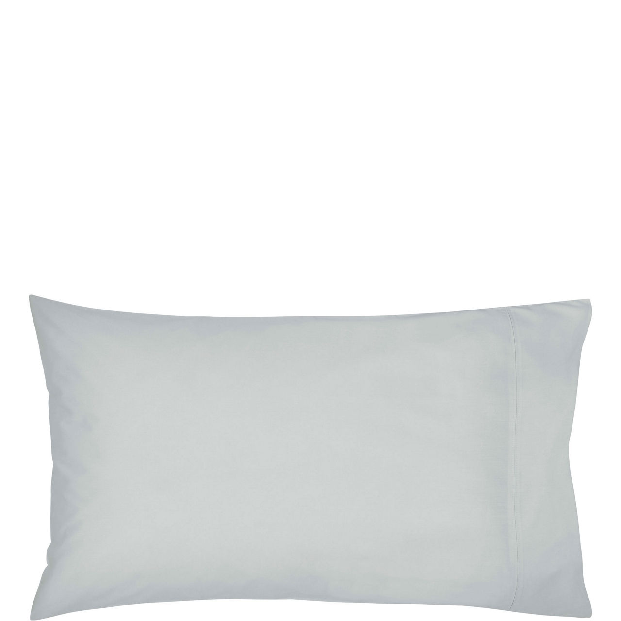 300 Thread Count Egyptian Cotton Fitted Standard Pillowcase Silver