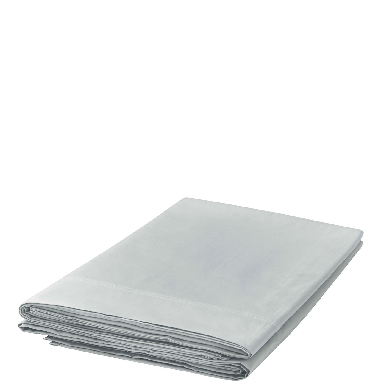 300 Thread Count Egyptian Cotton Flat Sheet Silver