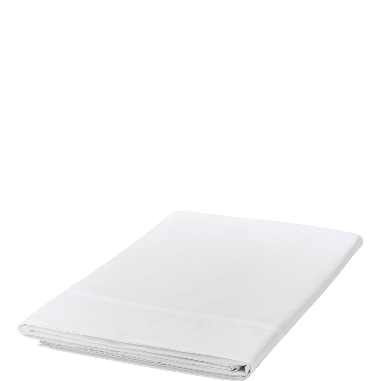 300 Thread Count Egyptian Cotton Flat Sheet White