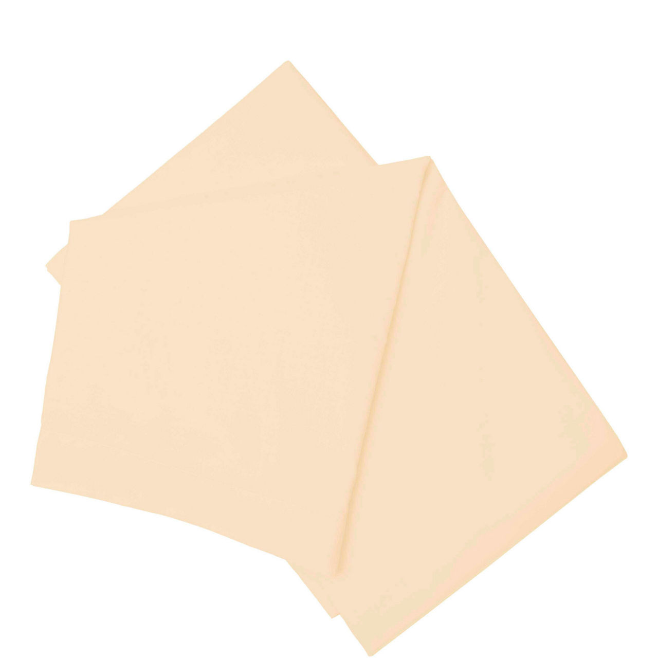Brushed Cotton Flat Sheet Cream