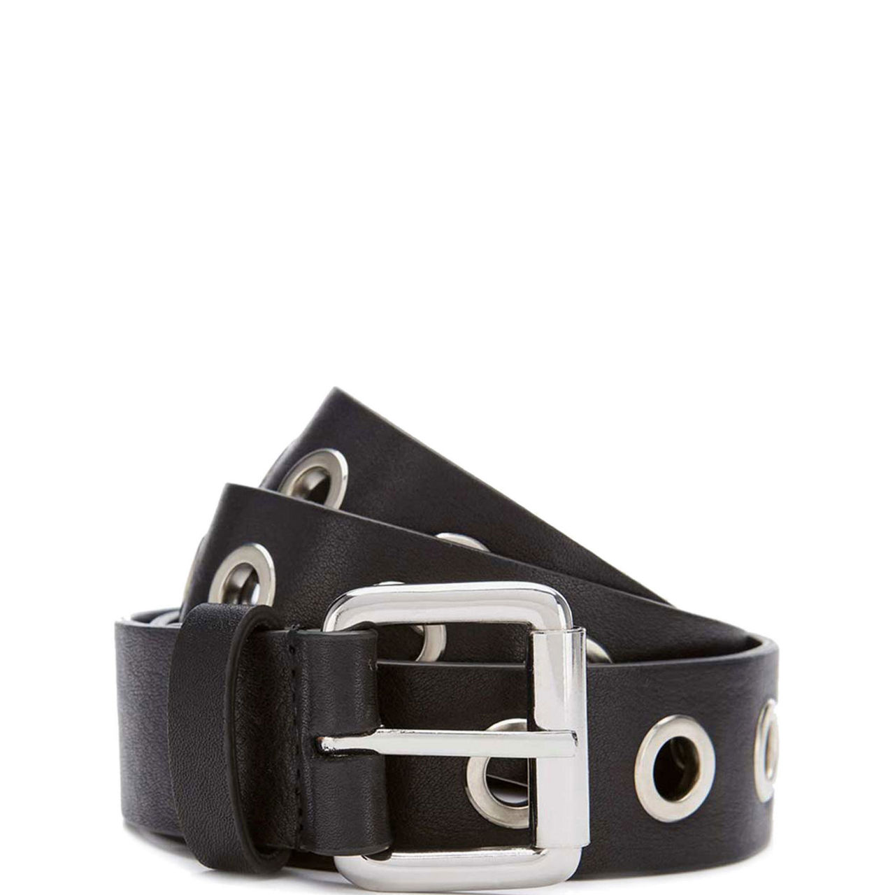 Eyelet Leather Belt