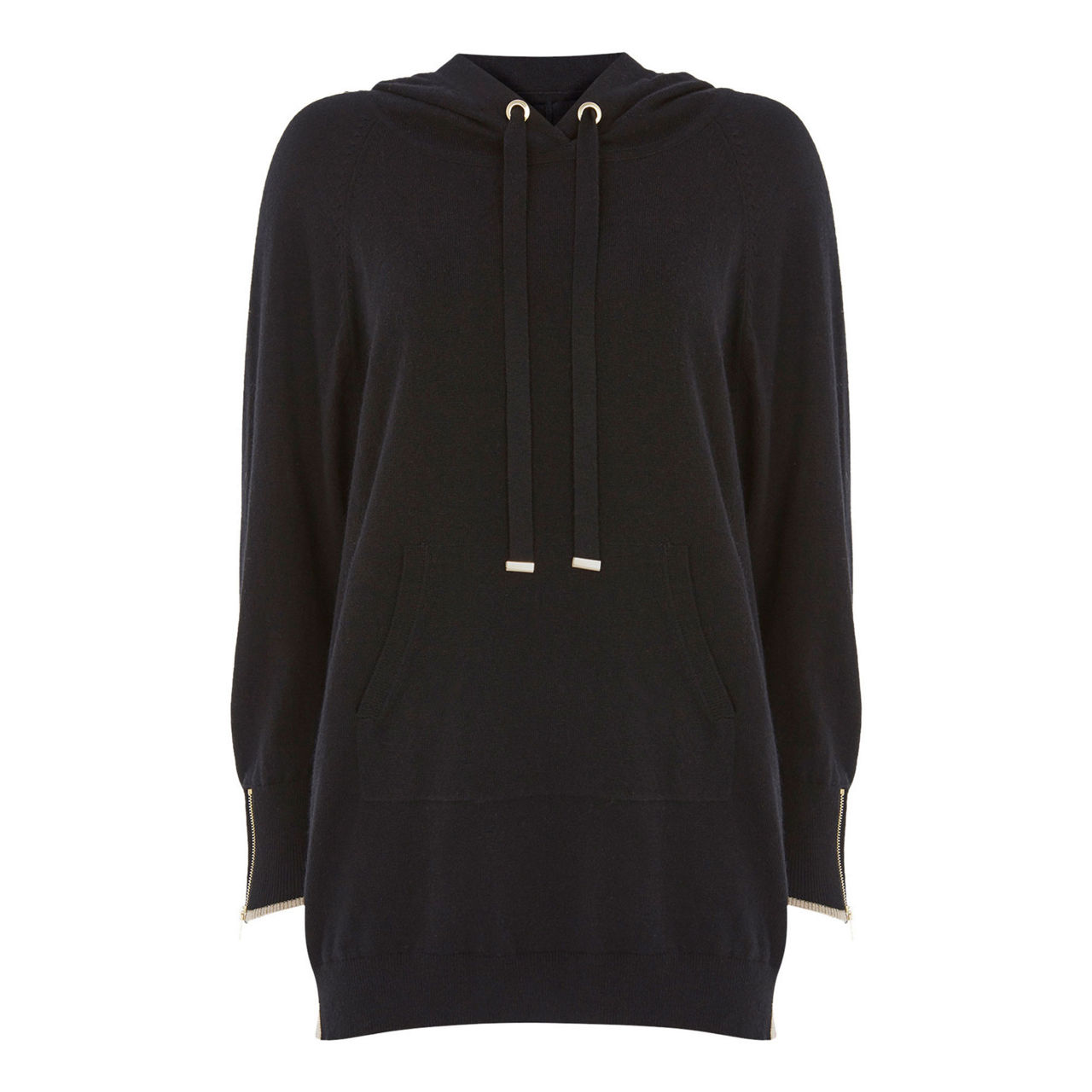 Hooded Mint Velvet Funnel Neck Sweatshirt MINT VELVET Star Back