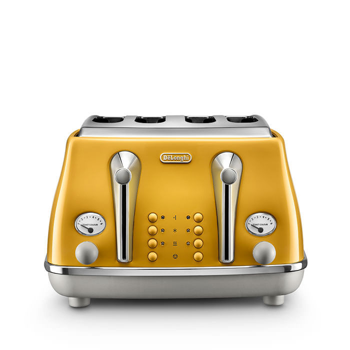 4-Slice Icona Capitals Toaster