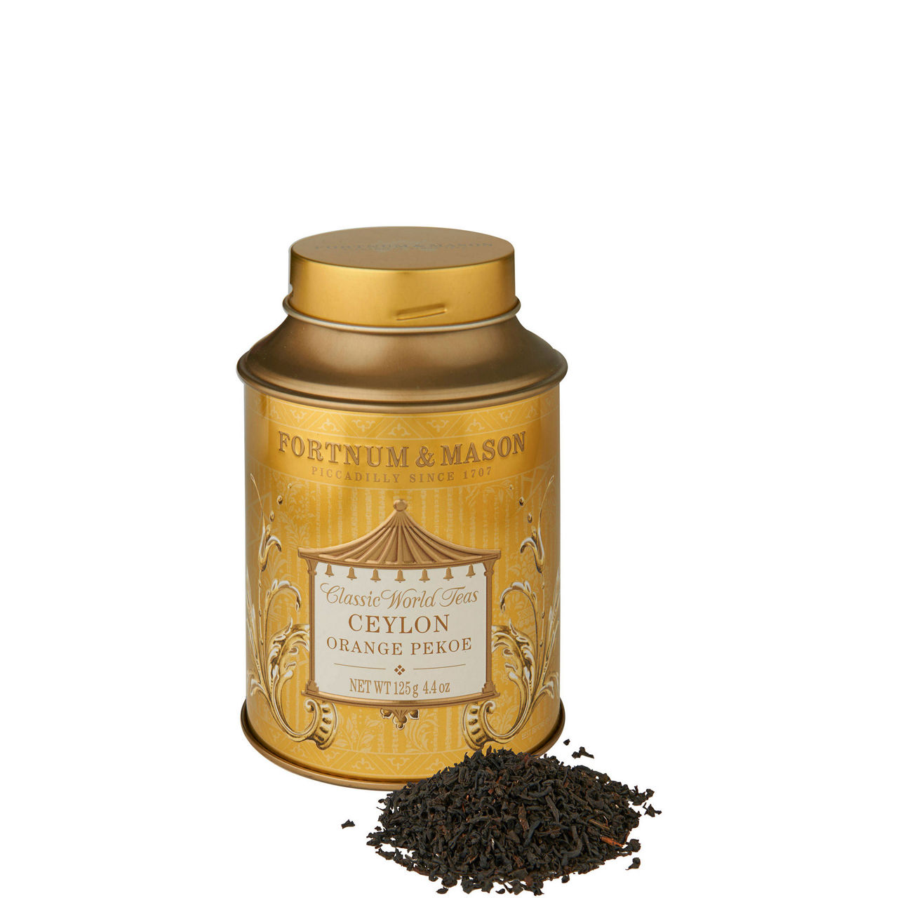 Ceylon Orange Pekoe Round Tea Tin