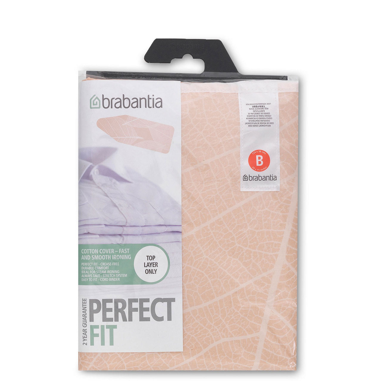 Cover Iron Board 191442 Multi-Colour 38cm 124cm