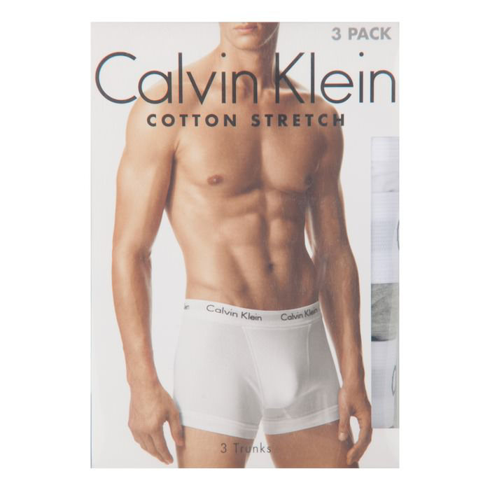 Three Pack Cotton Stretch Trunks