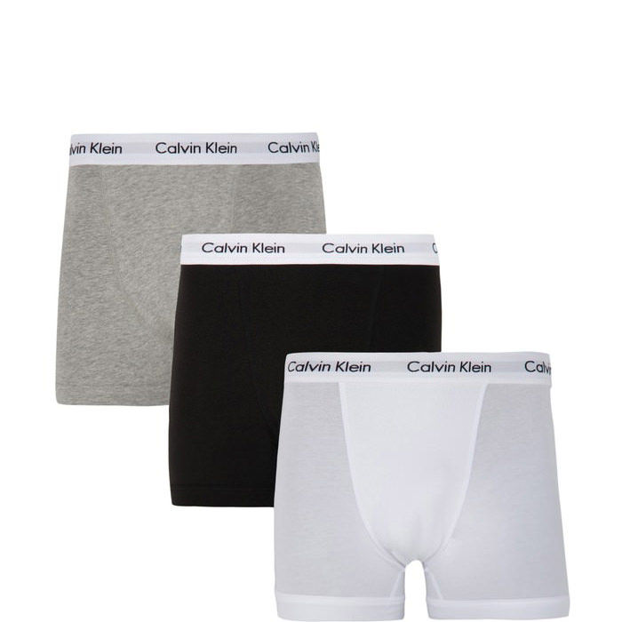 Three Pack Cotton Stretch Trunks