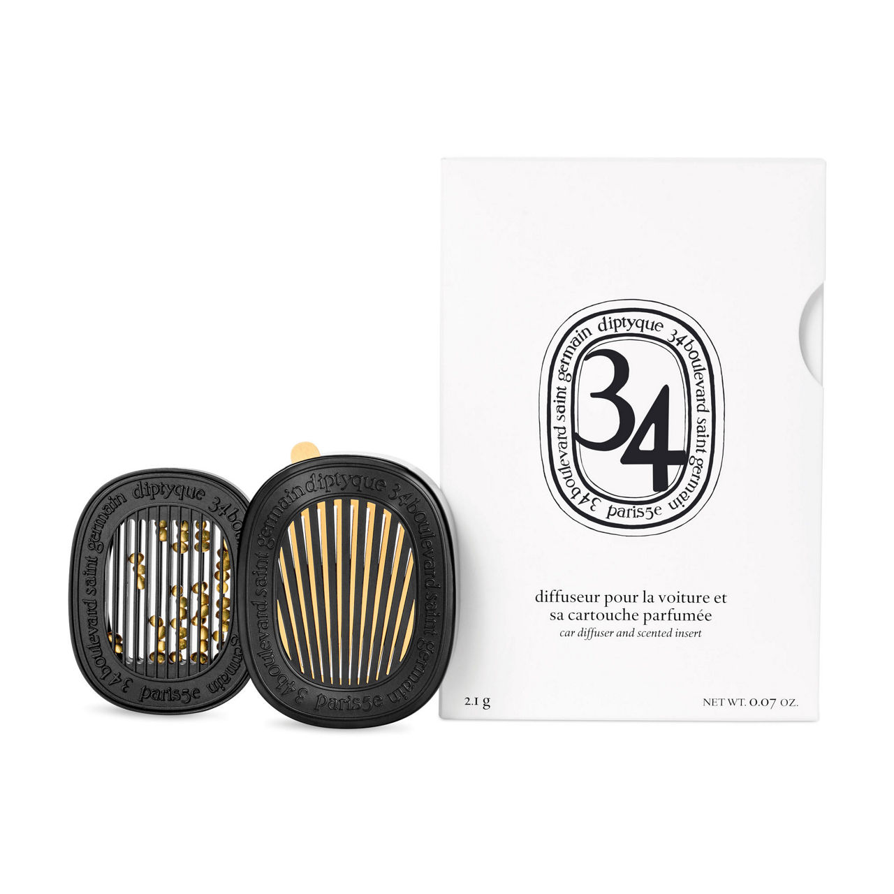 34 Boulevard Saint Germain Insert With Car Diffuser 34 Boulevard Saint Germain Insert With Car Diffuser
