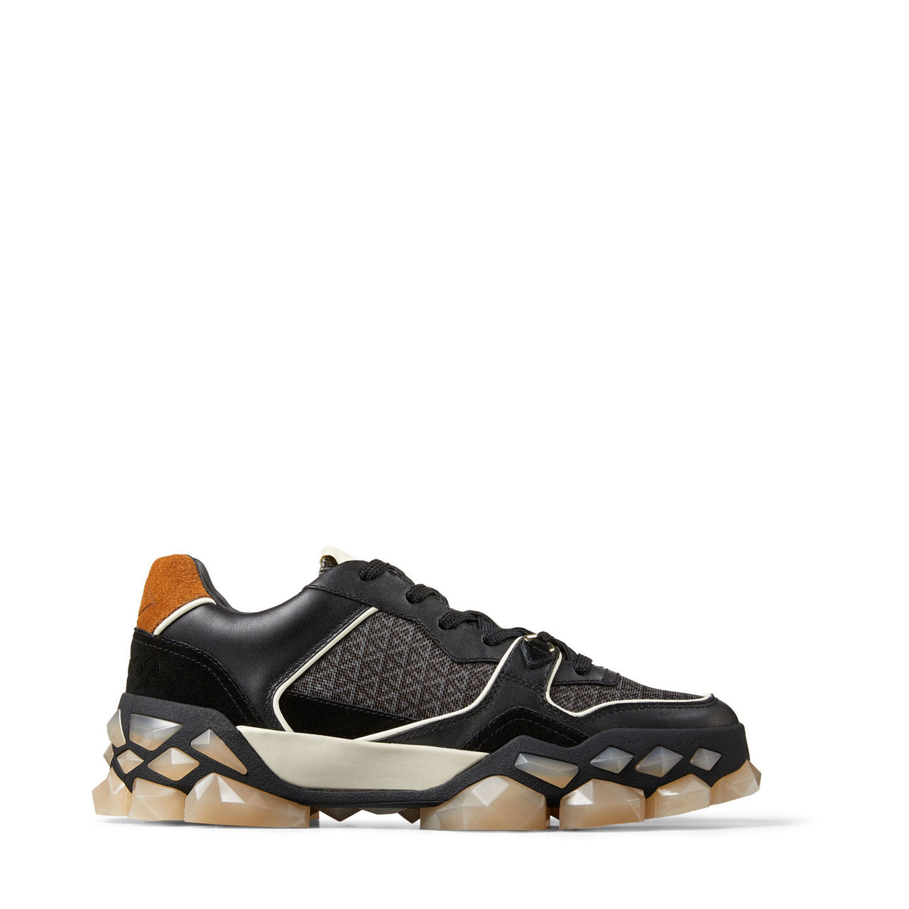 Diamond X Calf Leather Trainers preview