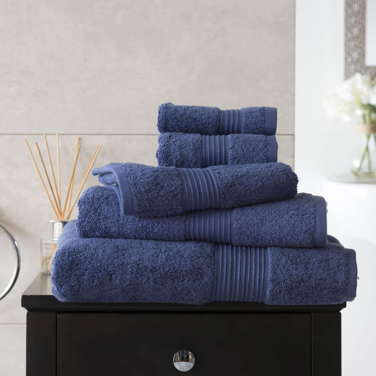 Bliss Towel Dark Blue