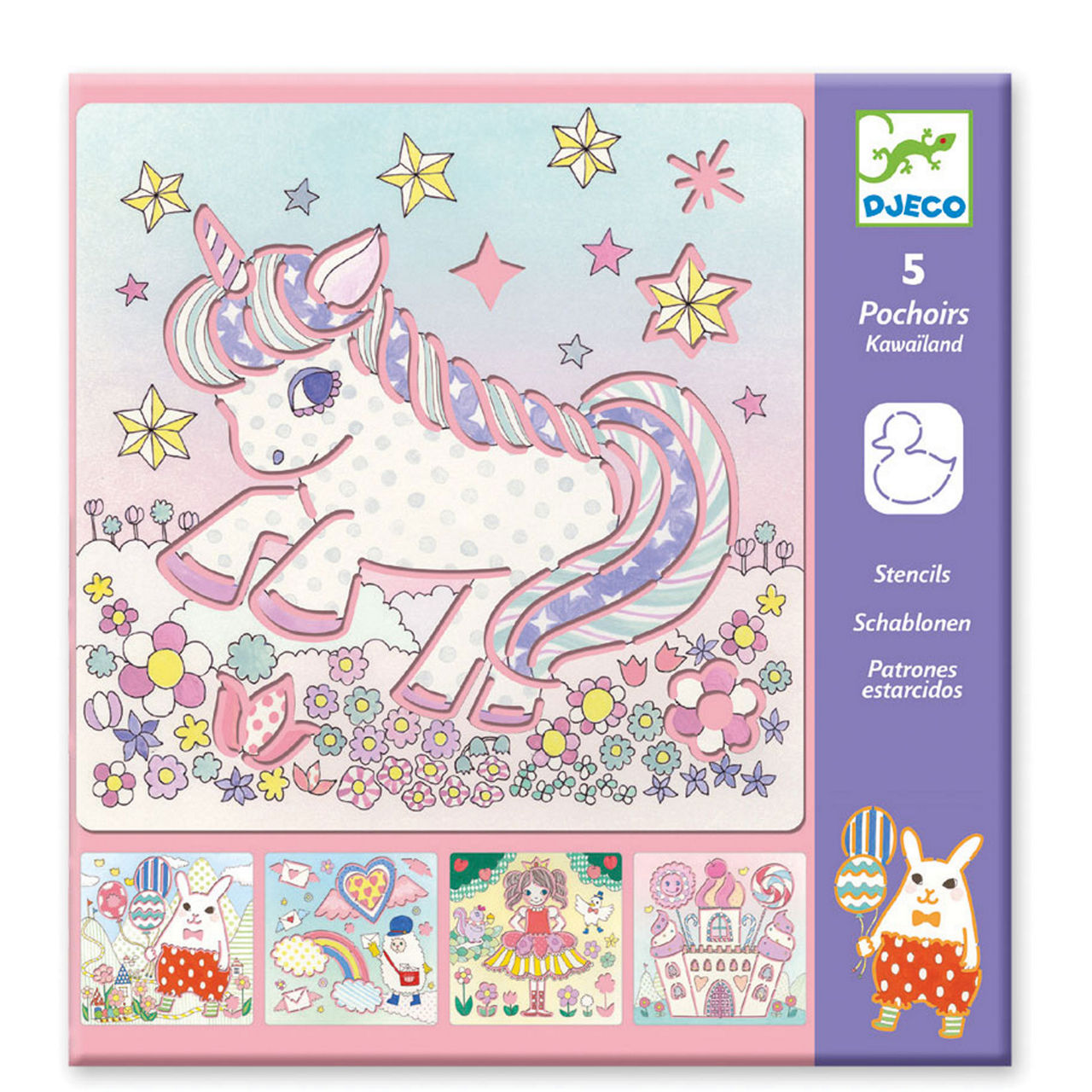 Kawailand Stencil Set