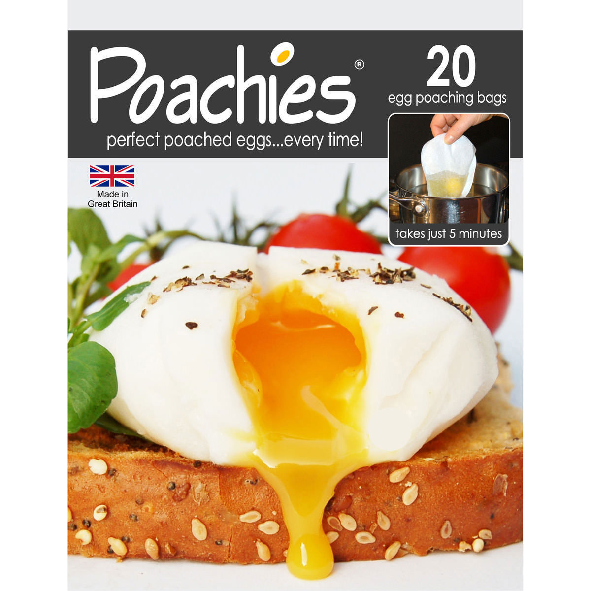Poachies Egg Poaching Bags Set of 20