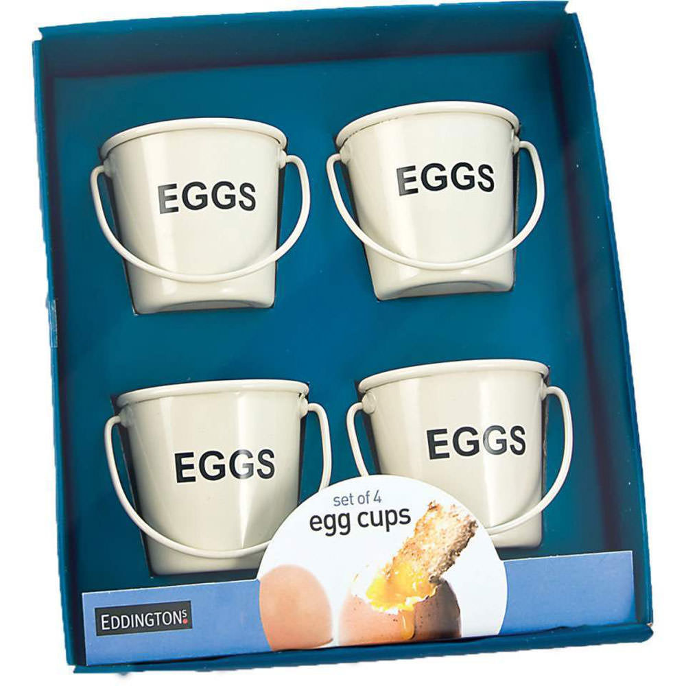Set of 4 Egg Cup Buckets