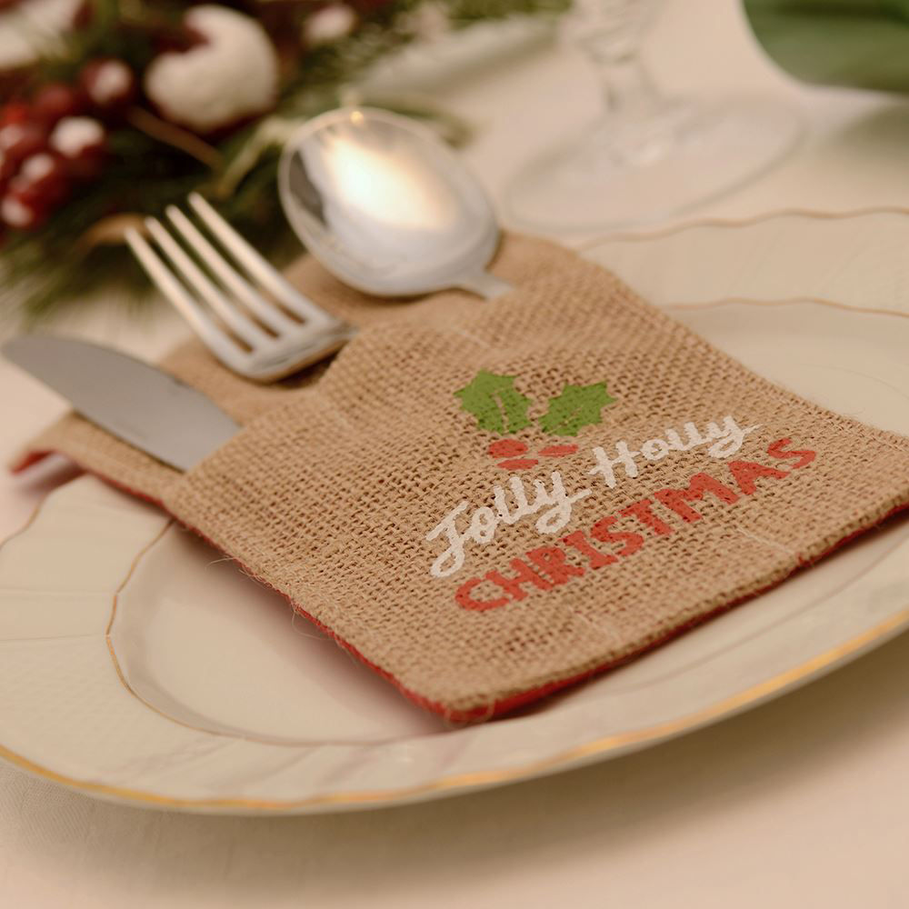 Jute Cutlery Holder