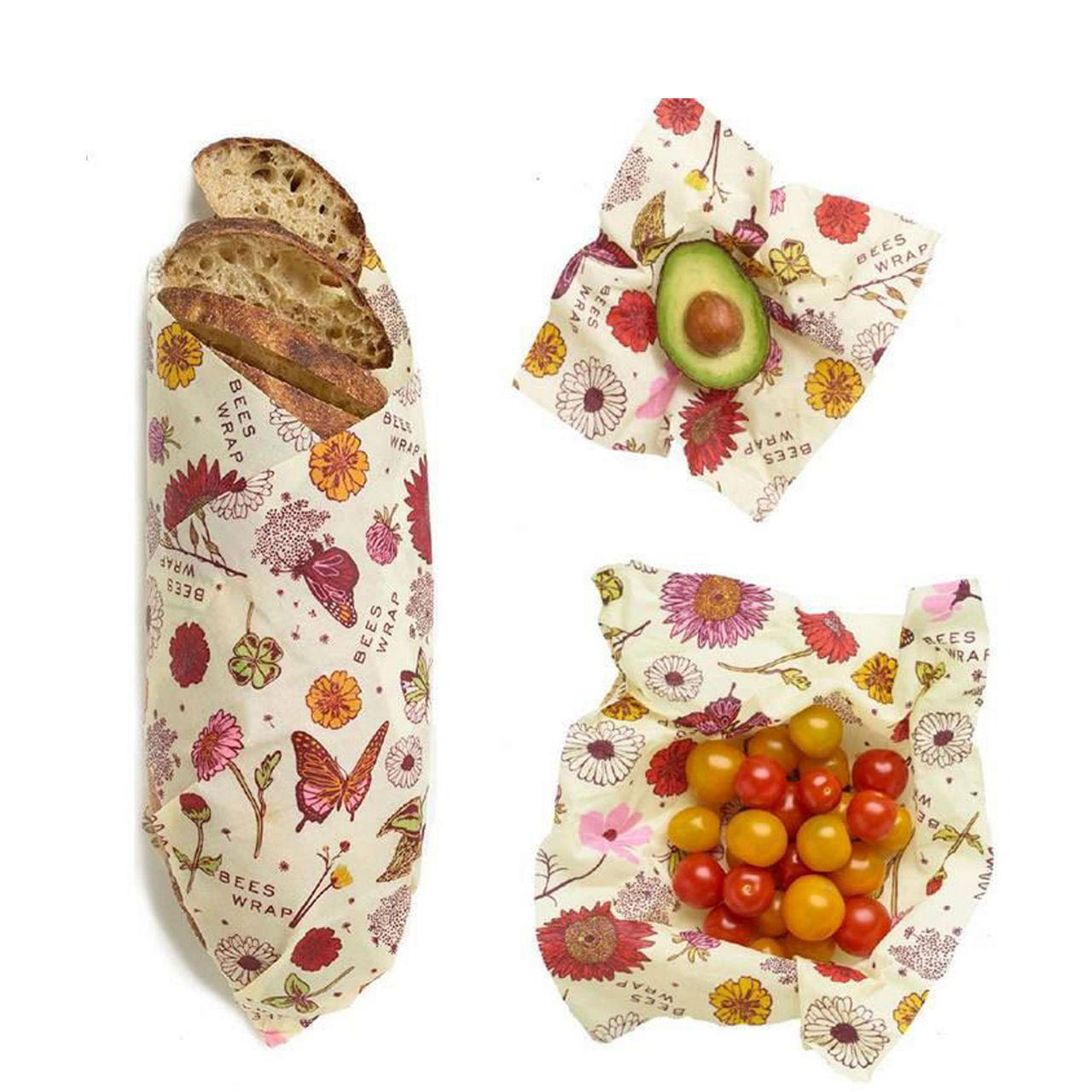 Meadow Magic Assorted 3 Pack Vegan Bees Wrap