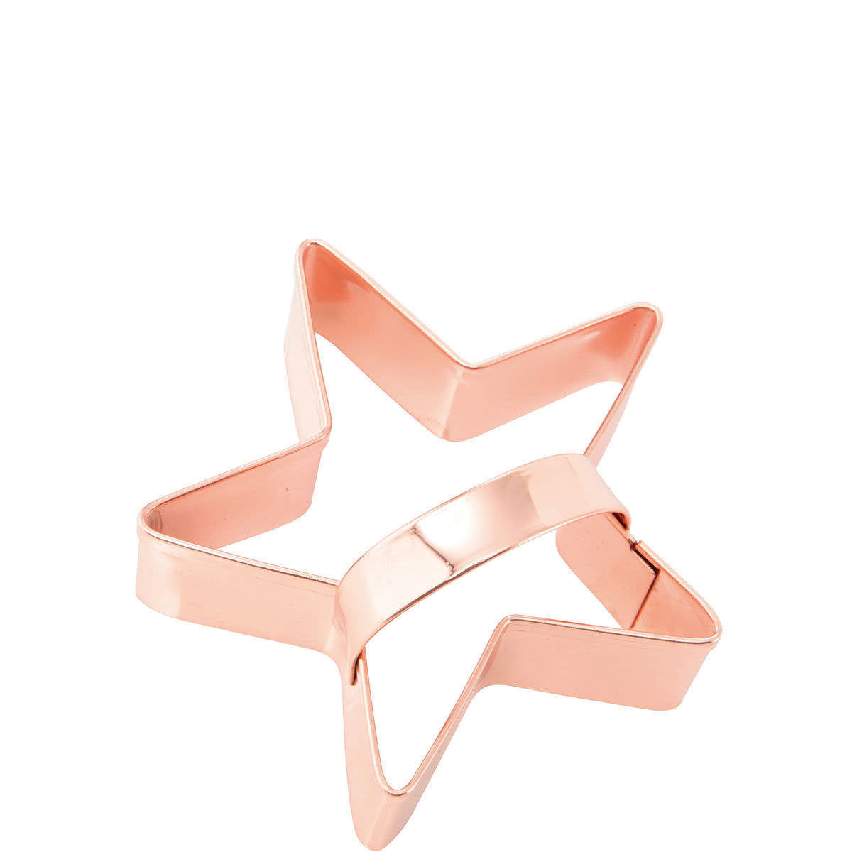 Copper Cookie Cutter Star