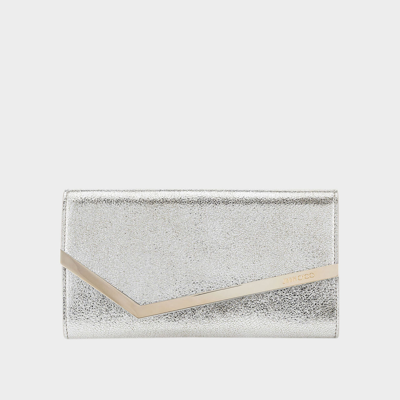 Emmie Glitter Leather Clutch