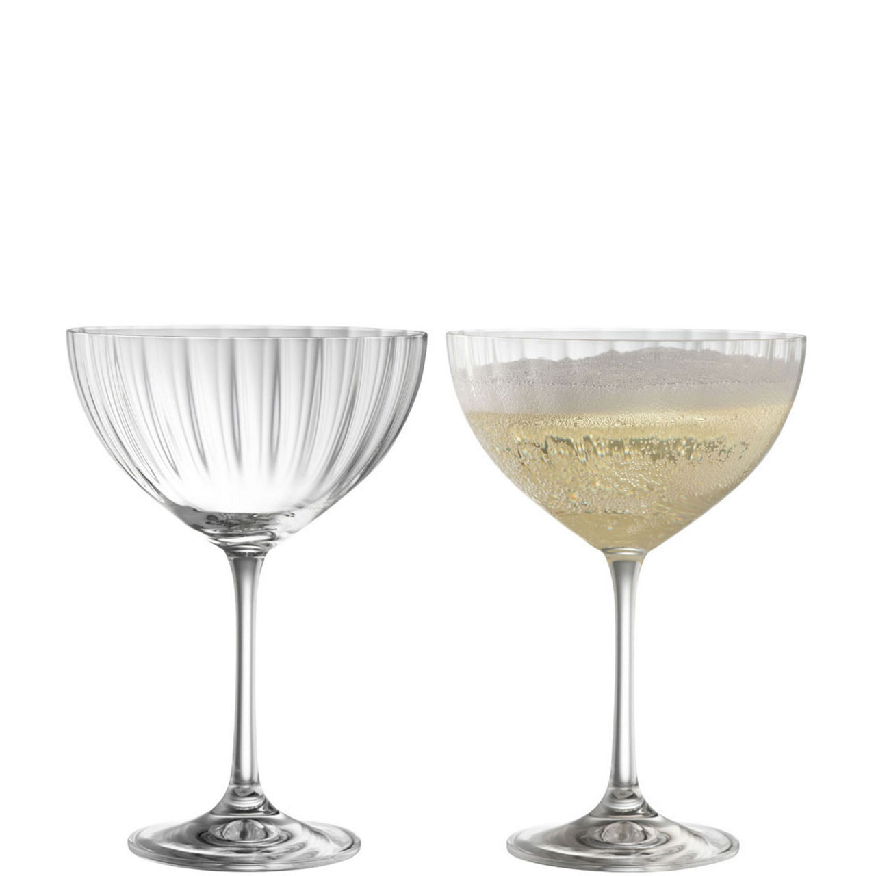 Erne Set of Two Champagne Saucers