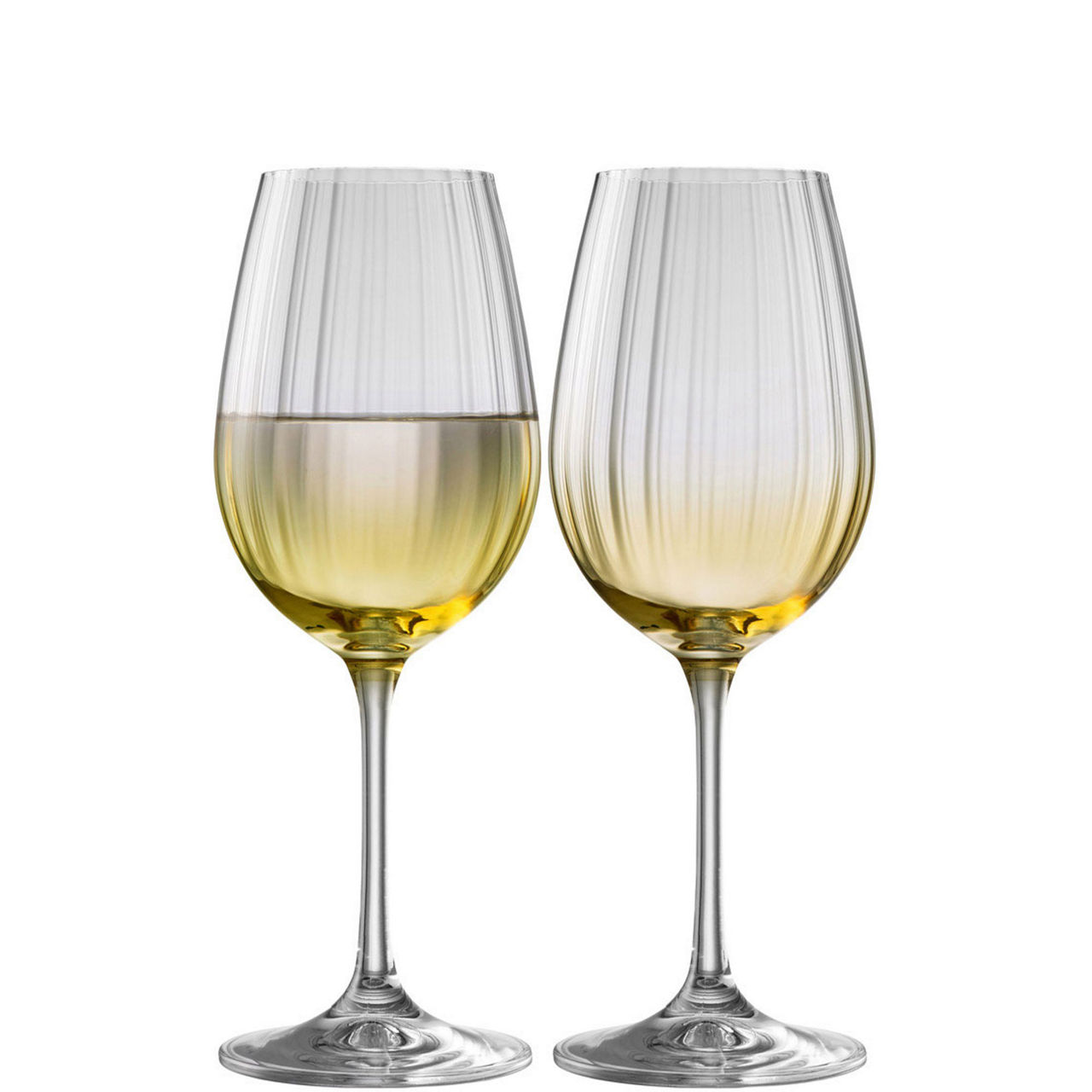 Erne Wine Set of Two in Amber