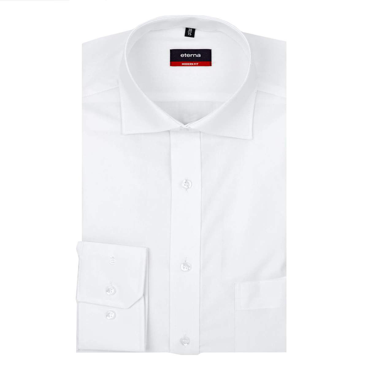 Rline Single Cuff Modern Shirt White Rline Single Cuff Modern Shirt White
