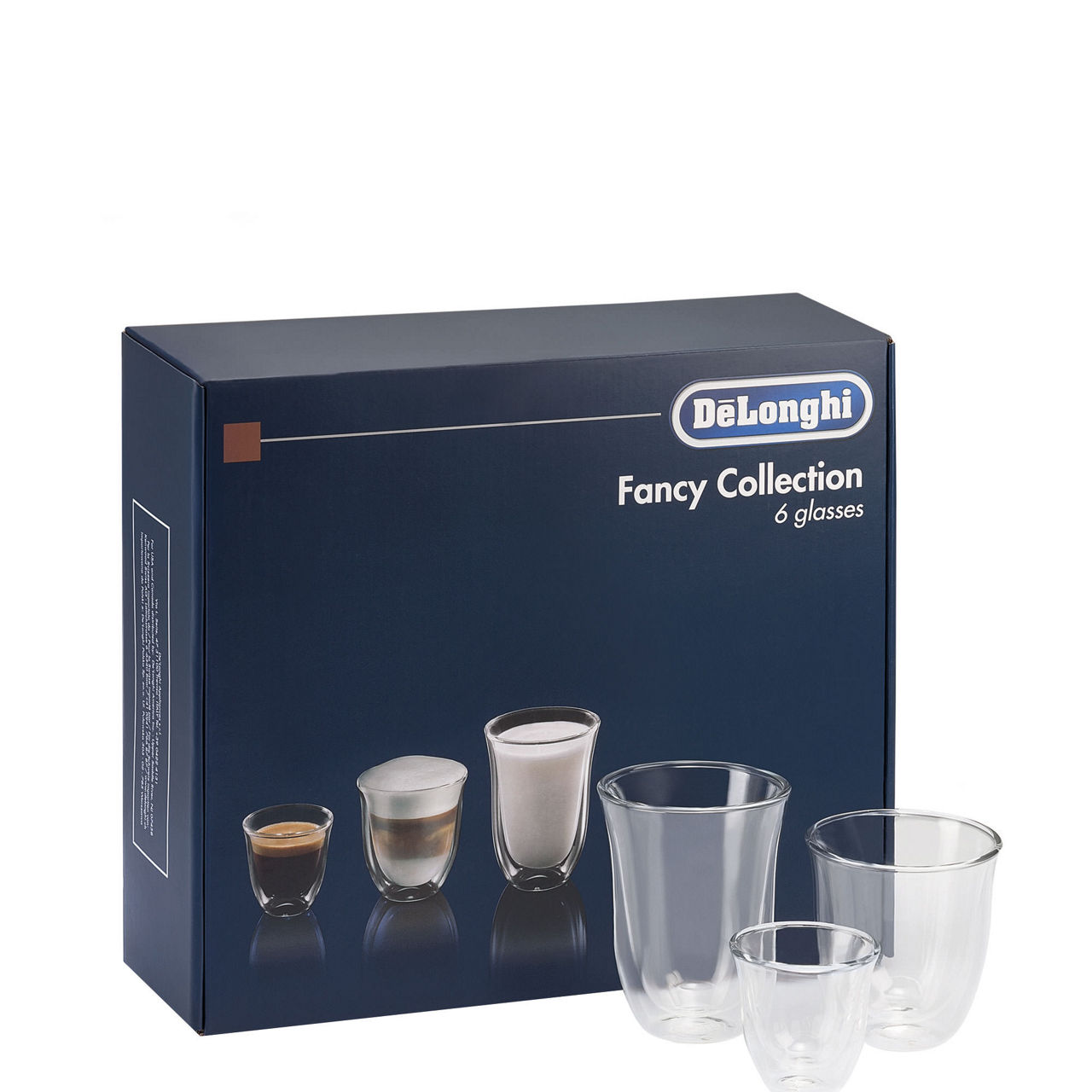 Set of 6 Fancy Collection Coffee Glasses preview