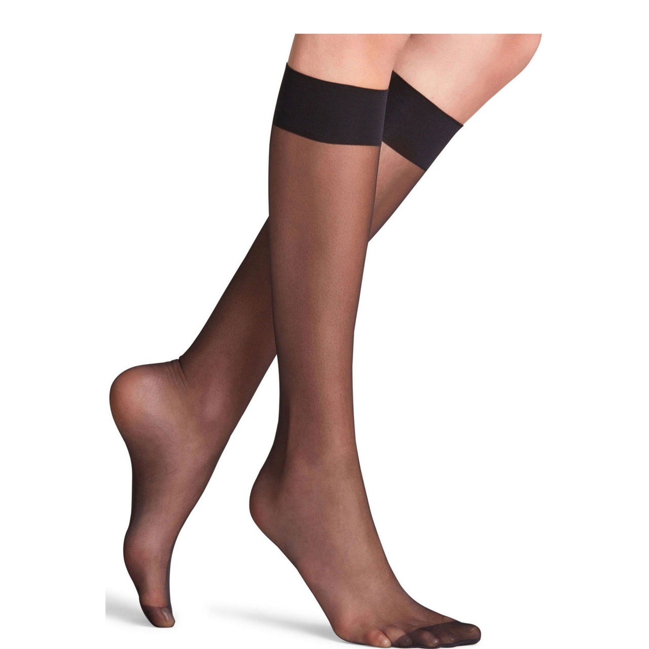 Seidenglatt Knee High Socks Black