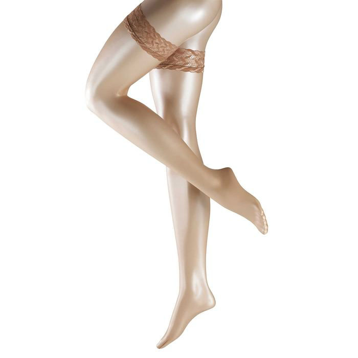Shelina 12 Denier Stay Up Tights Powder